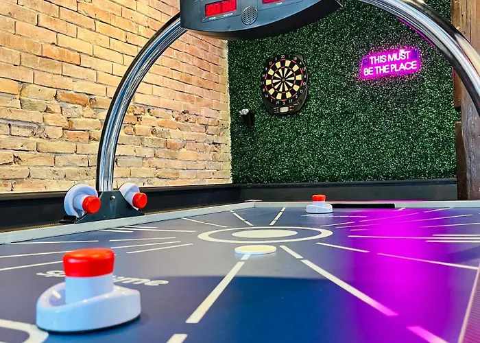 Overnight No4 - Arcade, Kino, Airhockey, Dart בית נופש איזרנהאגן